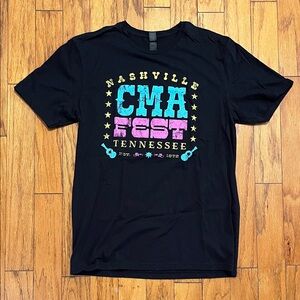 Excellent Nashville CMA Fest 2024 Tour Black T-Shirt